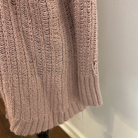 American Eagle Outfitters Long Line Open Front Cardigan W/Pockets, Sz. L. - Picture 6 of 9